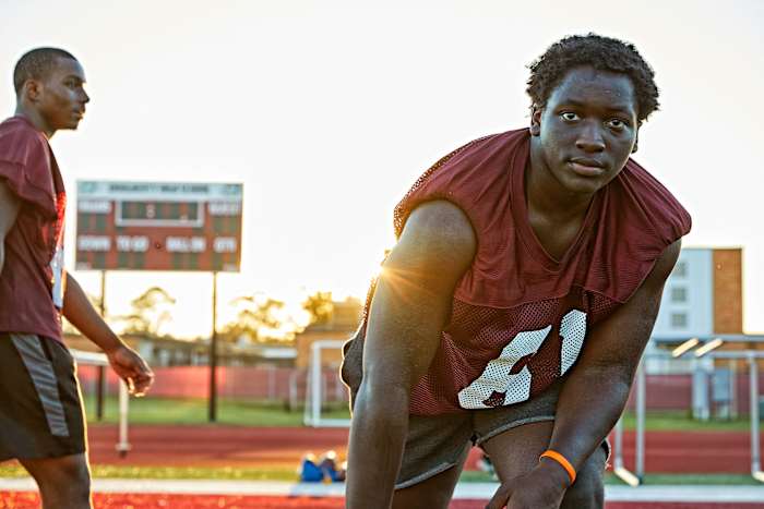 Ju-Marcus (in his practice jersey) has his eyes set, realistically or not, on Alabama, LSU, Florida State—anywhere else.
